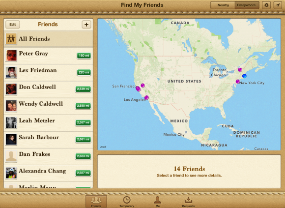 Hands on with updated Find My Friends and Find My iPhone | Macworld