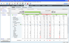 Quicken 2013 offers a spreadsheet-like view of a year's budget.