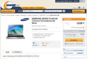 chromebook newegg