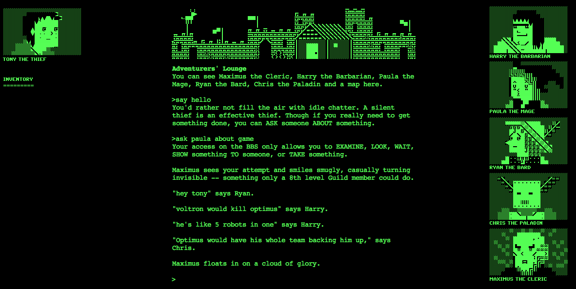 Text Adventure Game Choices