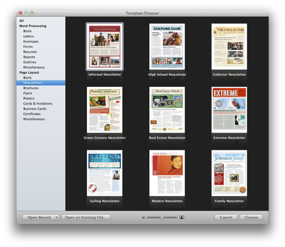 Create A Holiday Newsletter With Pages Or Iphoto