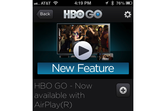 HBO Go 2.0 finally allows AirPlay streaming to Apple TV | Macworld