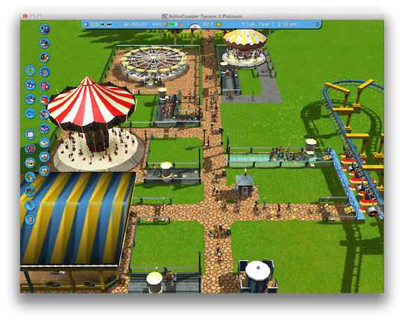 download rollercoaster tycoon free mac