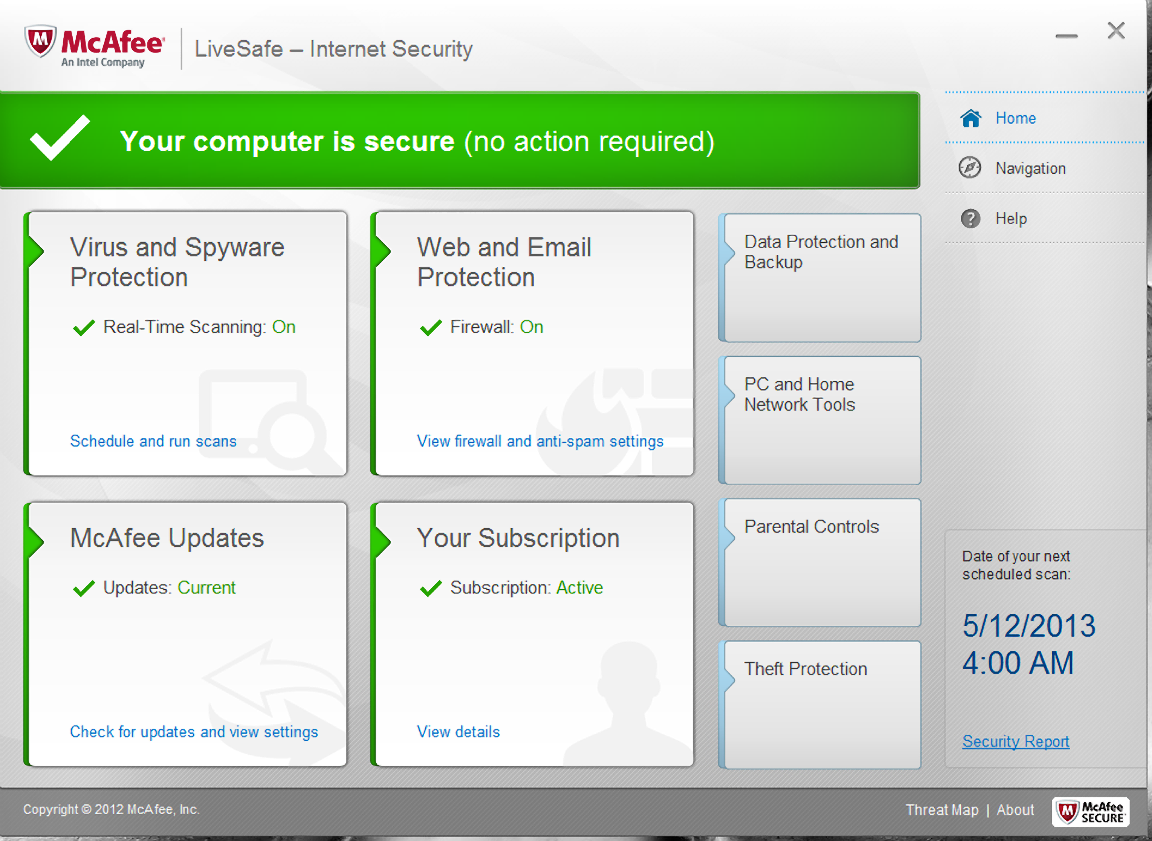 New McAfee LiveSafe utility protects computers, tablets ...