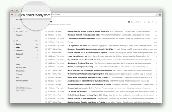 Feedly Cloud