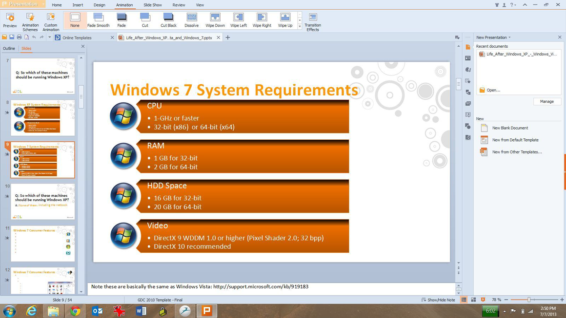 download new sensors and processing chain