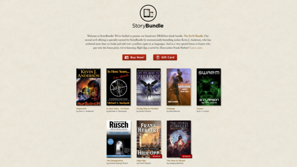 StoryBundle Sci-Fi sale