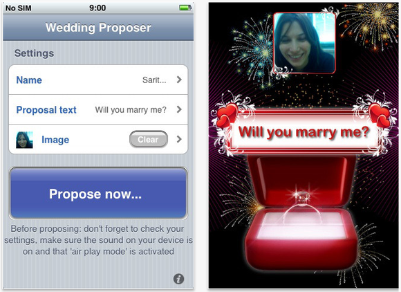 Will You Marry Me App