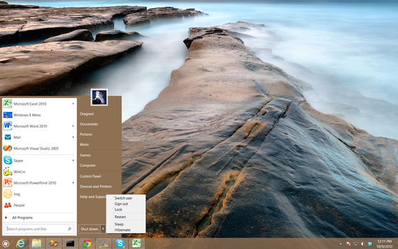 Windows 8 Start Menu Start8