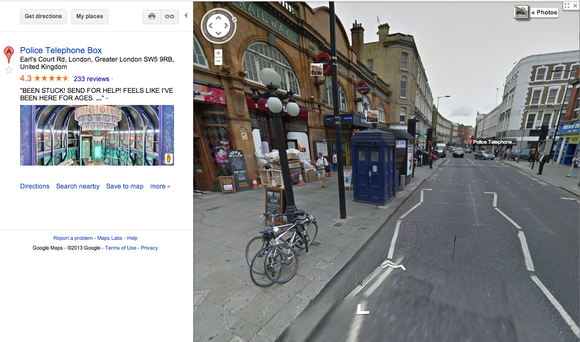 Doctor Who, Google