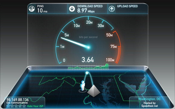 ... an accurate assessment of your ping, download speed, and upload speed