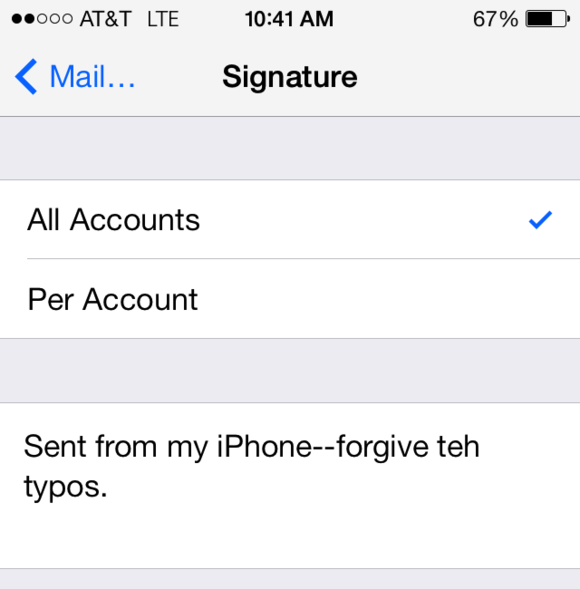 How To Change Your Email Signature On Your Smartphone