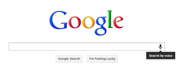 Google Voice Search screenshot