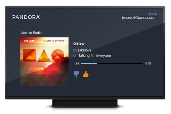 Pandora Chromecast