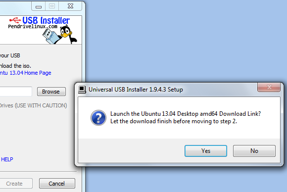 Universal USB Installer 1.9 imagem de tela 580