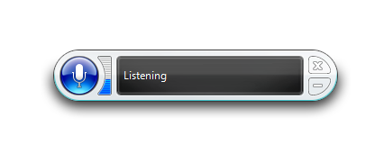 Windows Speech Recognition screenshot