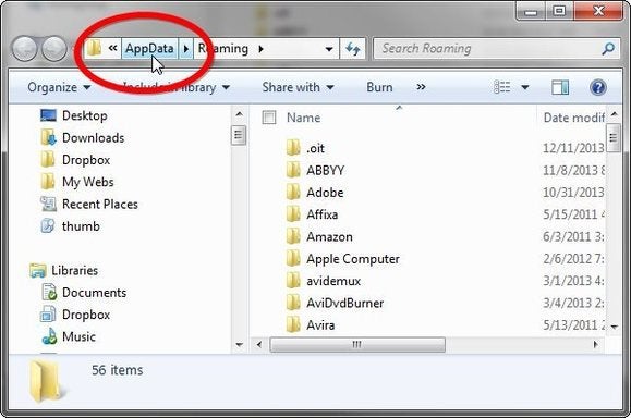 How can i move my appdata folder?   microsoft community