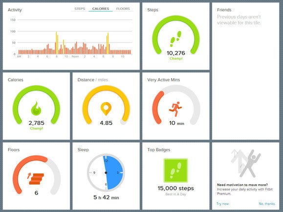 fitbit desktop
