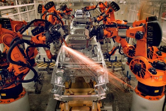 Kuka industrial robots