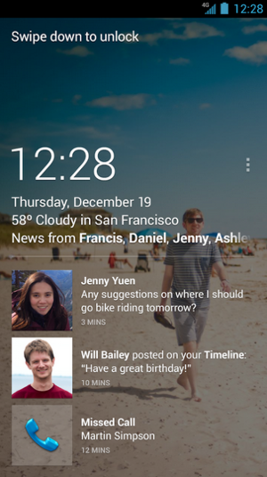 facebook home update