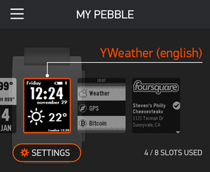 pebble app