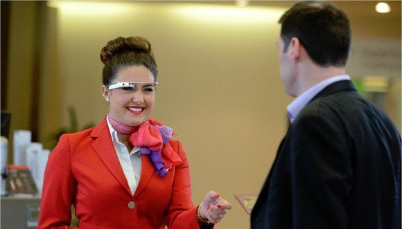virgin atlantic google glass