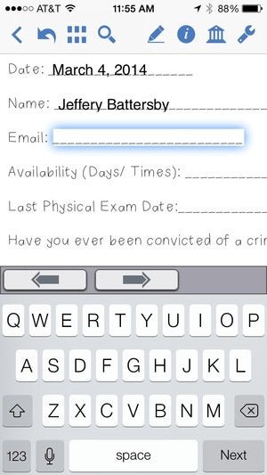 PDFpen for iPhone
