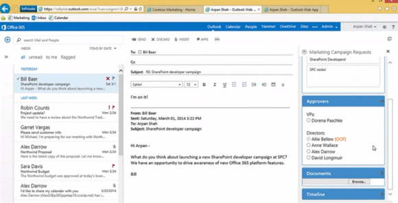 yammer demo email