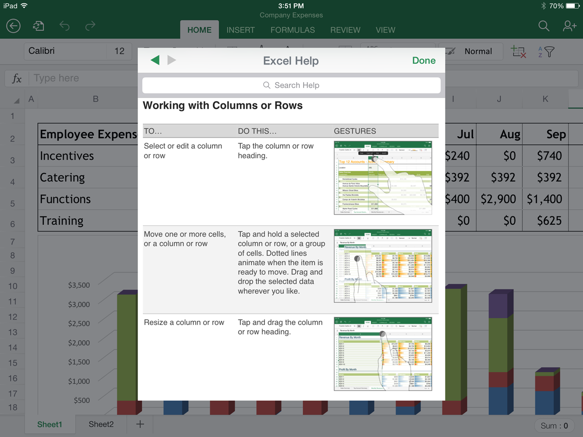 Excel for iPad: The Macworld review