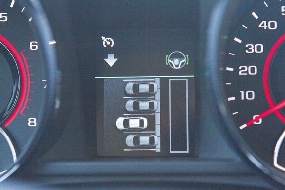 2014 chevy ss backing up