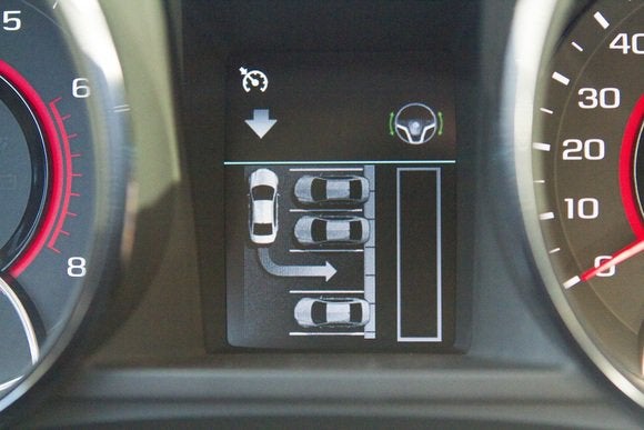 2014 chevy ss perpendicular parking