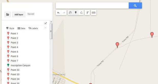 gps google markers ss
