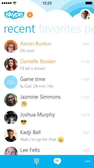 Skype for iPhone