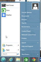 windows 8 top10 questions start menu separate programs and apps