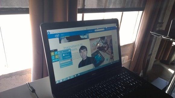 Intel superimposed image presentation