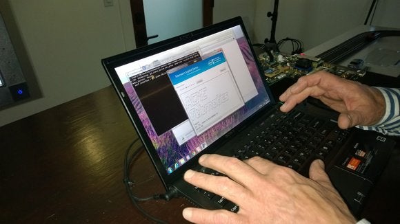Intel hacking a car