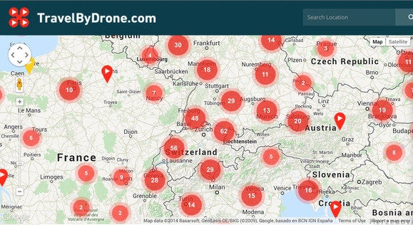 drones travel by drone