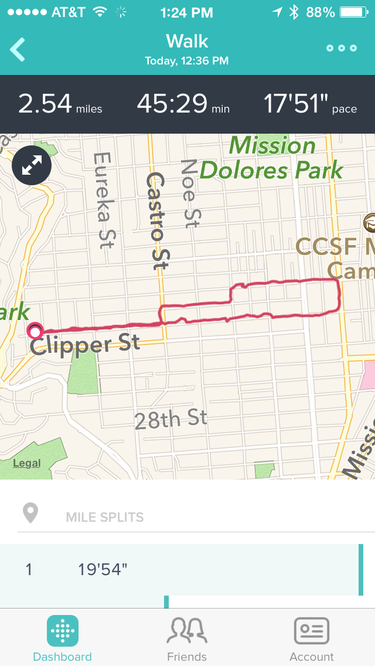 fitbit ionic google maps