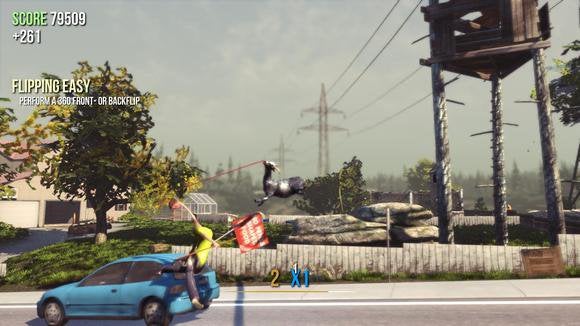 goat simulator slide