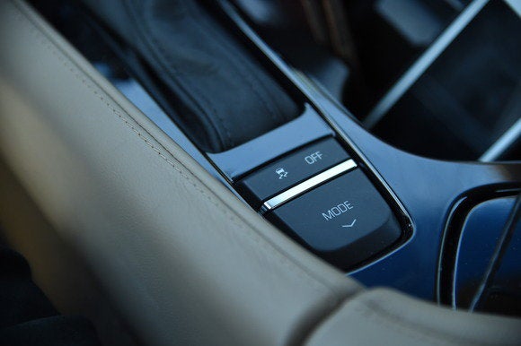 2014 cadillac elr mode button