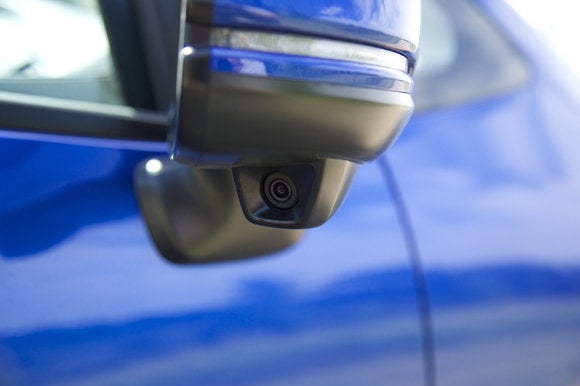 2015 honda fit lane watch side mirror camera