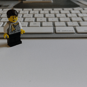 fire phone lego guy
