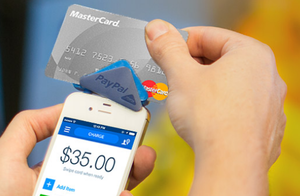 paypal here card reader