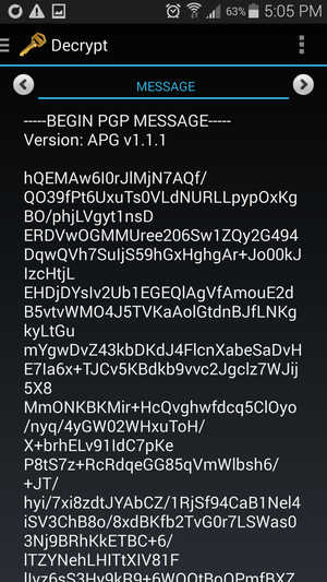 pgp decrypt android 3