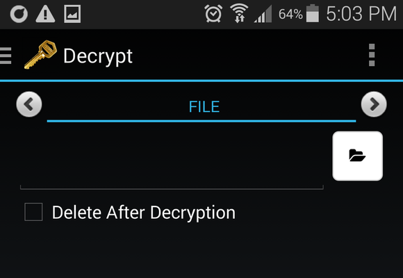 pgp decrypt android 4