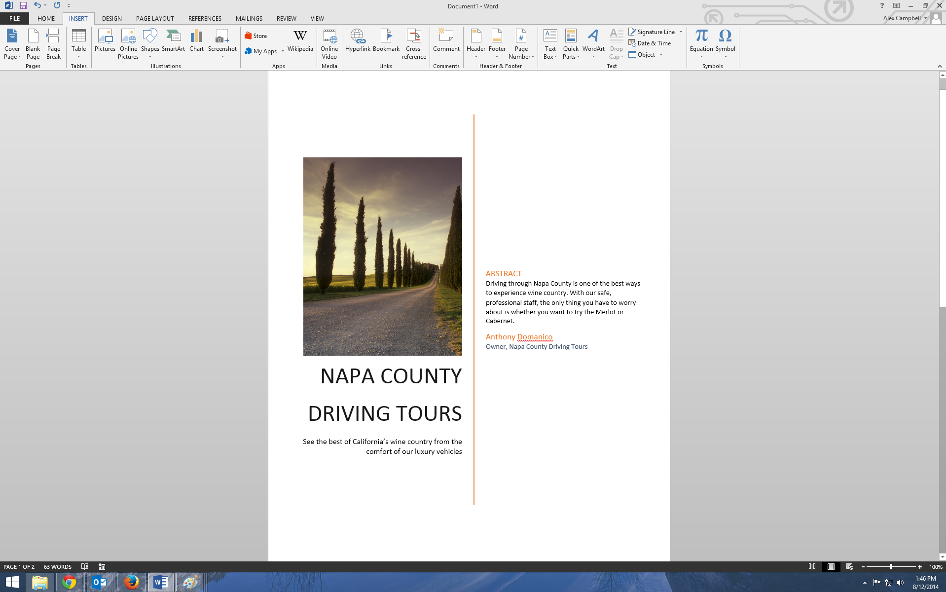 How To Make A Title Page In Word Online