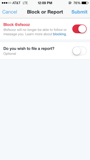 twitter report