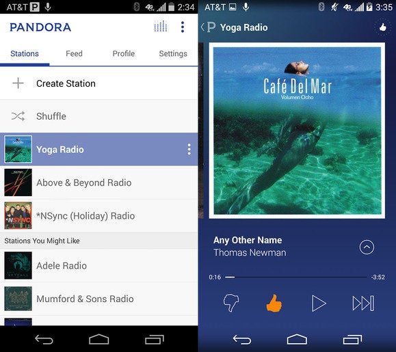 pandora screens