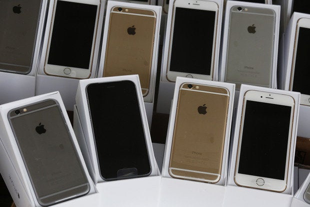 seized iphones in china