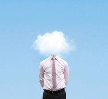 head in the clouds